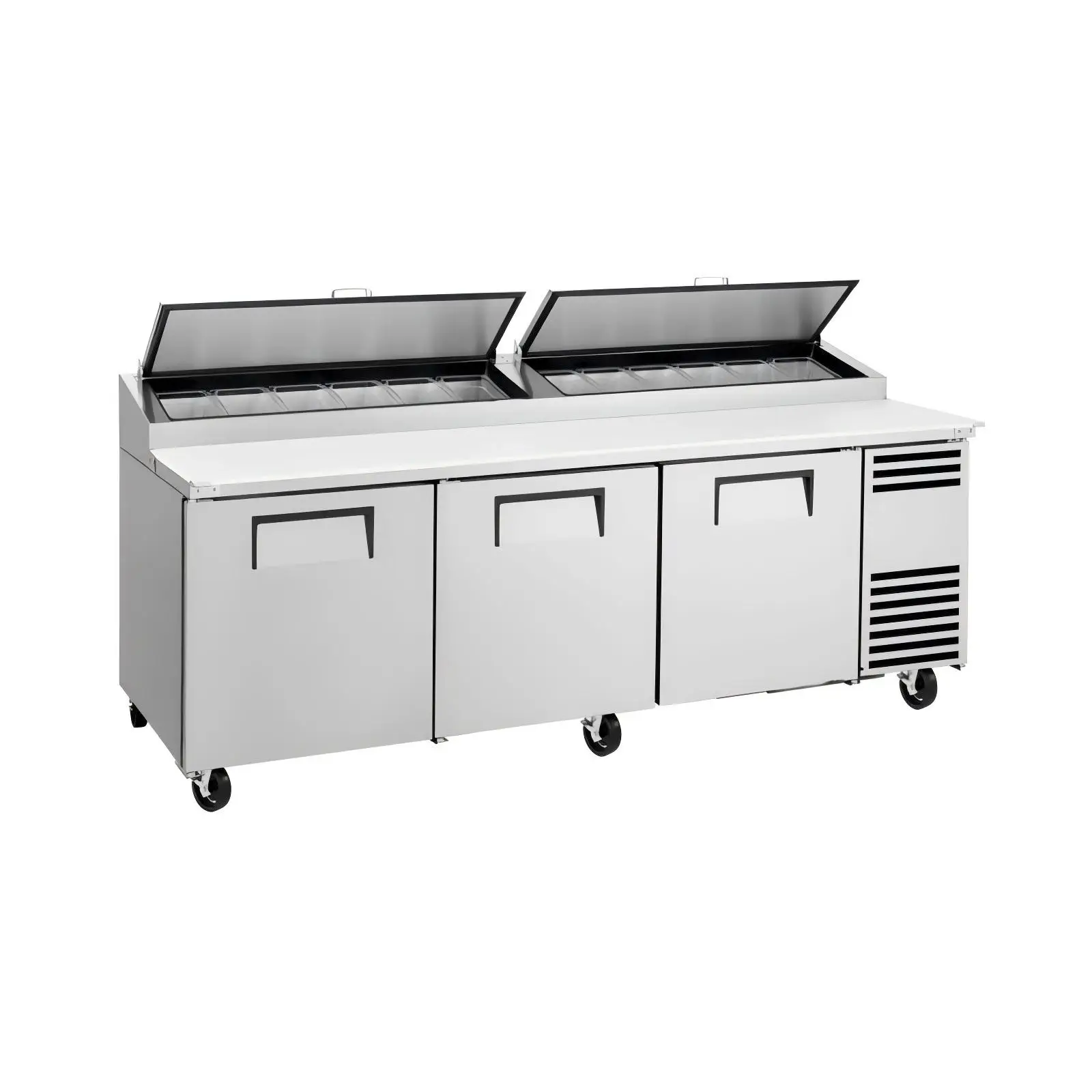 Bar & Kitchen Air Cooler Ice Machine Salad Pizza Refrigerator/Chiller/Freezer for Display & Storage