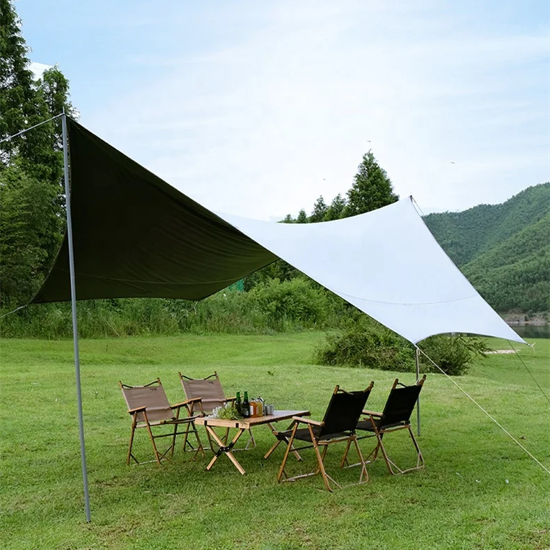 Luxury Waterproof  Oxford cloth Sun  Shelter Tent Awning Sunshade Tarp Canvas Tent For Barbecue Beach Outdoor Party