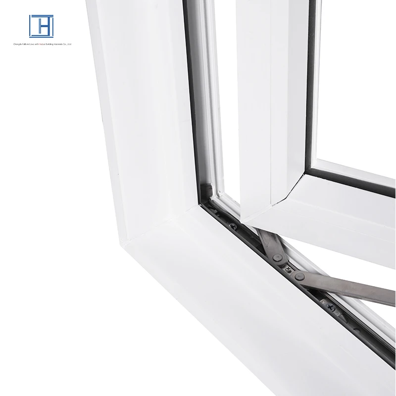 North American Vinyl Weibo Window Single Hung Vertical Sliding Conch Brand Pvc Window China Factory Pvc Hung Windows