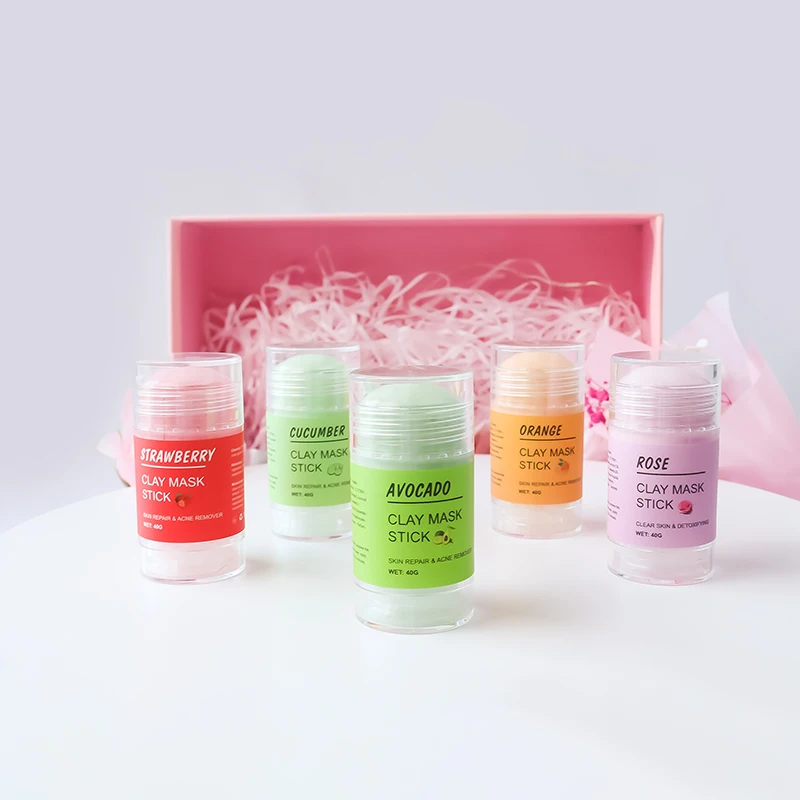 
Face Mask Clay Charcoal Facial Mask Stick, Pore Detox Black Charcoal, Spa and Beauty Gift for Women 