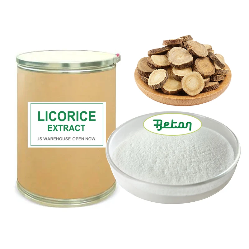 Hot Selling Quality Ingredients 40% DGL White Licorice Root Extract 10% 90% Liquiritin Glabridin 98% Isoliquiritigenin Powder
