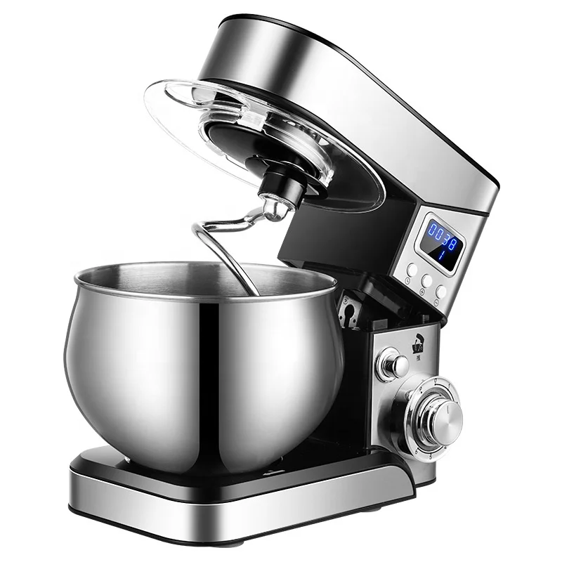 Arriart Commercial Electric Kitchen Aid Stand Mixer Machines Commercial Bread Pizza Spiral Dough Mixer Machine 5L