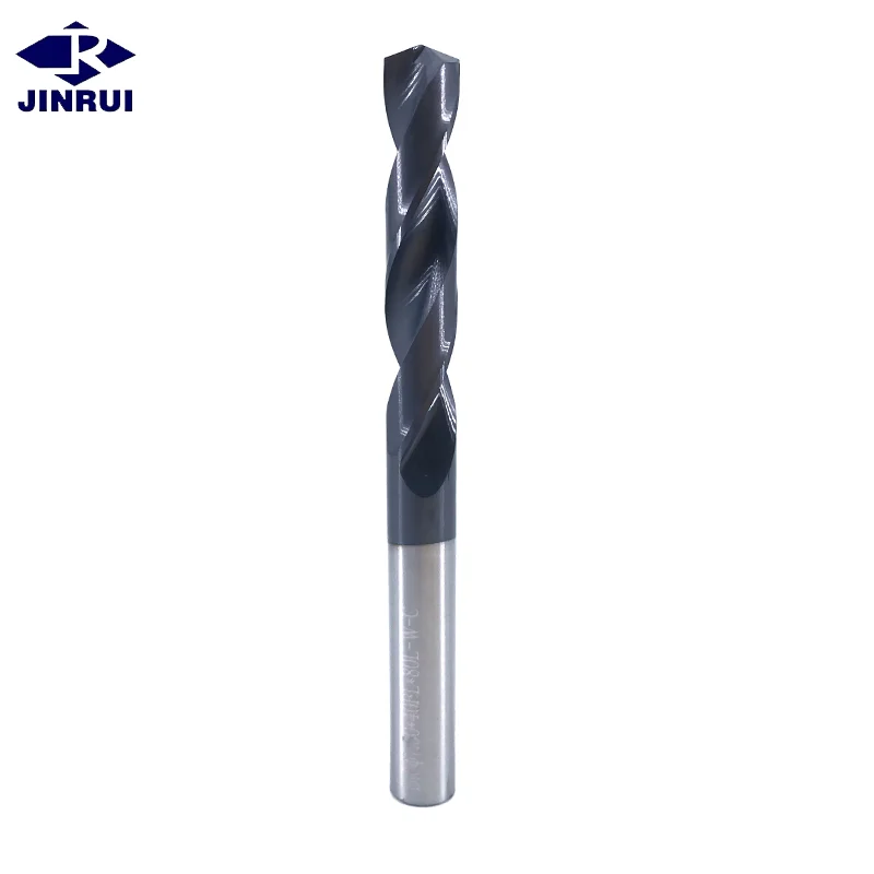 JR127 CNC Straight Shank coating Twist Drill 2mm-2.5mm HRC65 Carbide deep hole Drill Bits