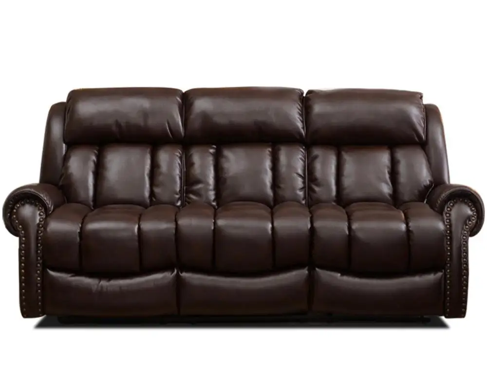 Air leather modern sofa reclining for living room recliner sofa
