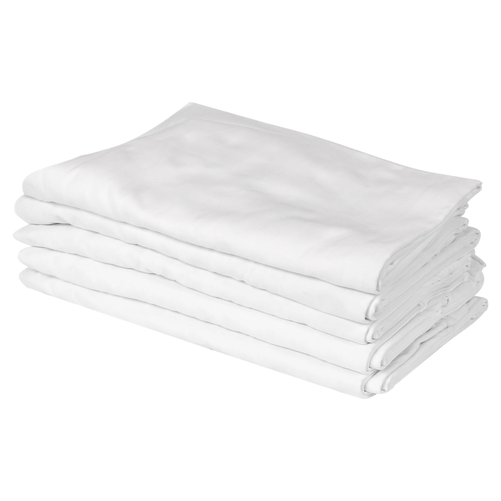 Hotel Used Bed Sheet Rags Cotton Sheeting Rags Fabric Cutting Pieces Customized Logo Wiping Rags