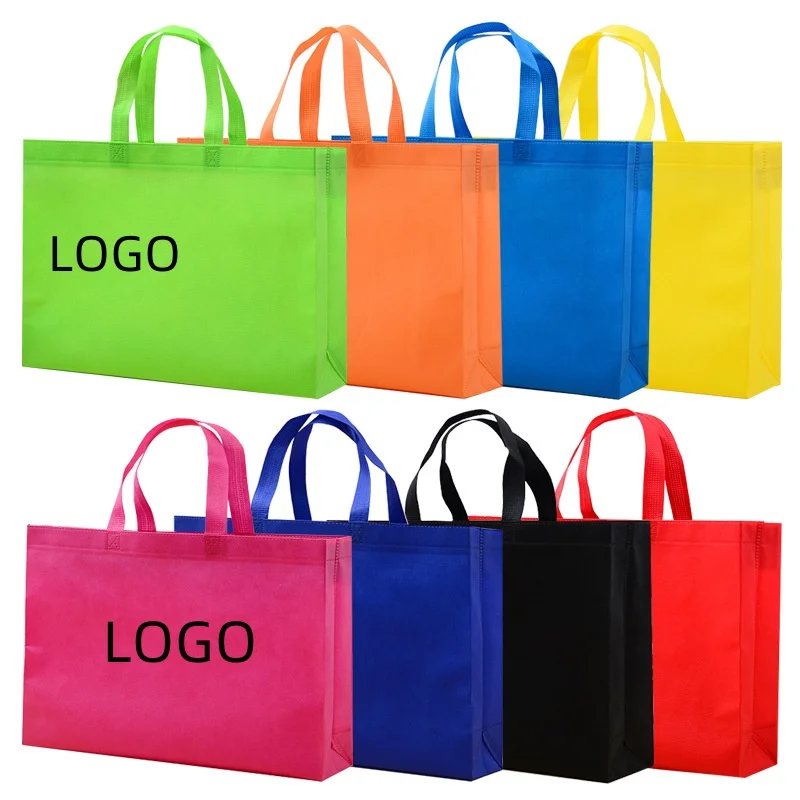 echo friendly new material good price  non-woven shopping bag tote bag heat transfer for recycled