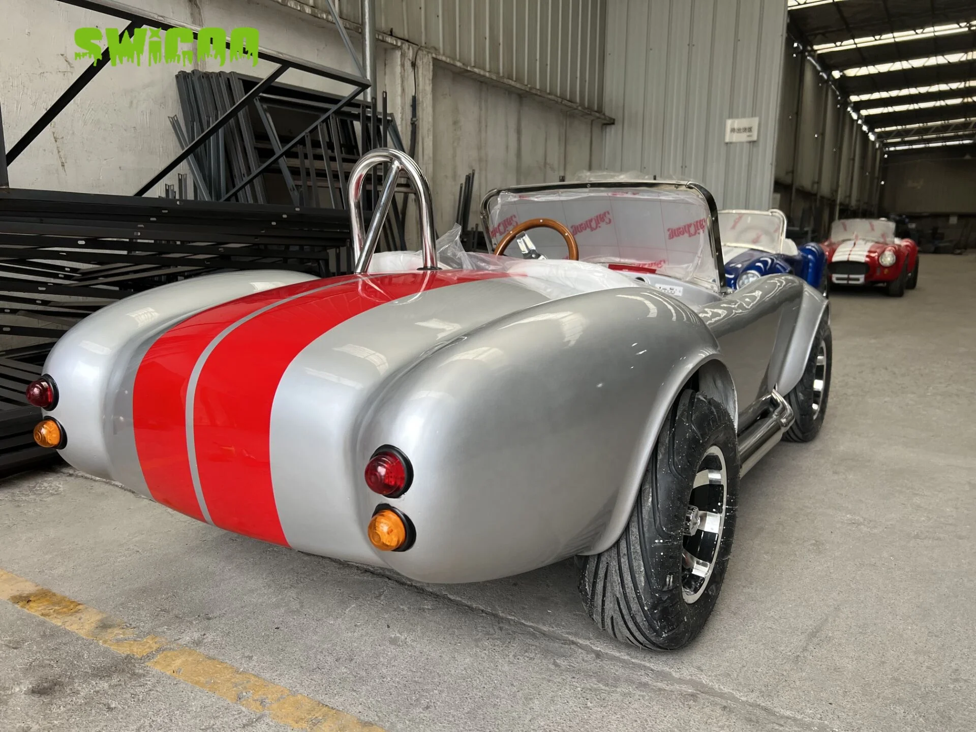 High Quality 150cc Mini Cobra Car SHINERAY 150cc Mini Hot Rod 2 Seats Golf Cart 4-Strokes Mini Car for Sale
