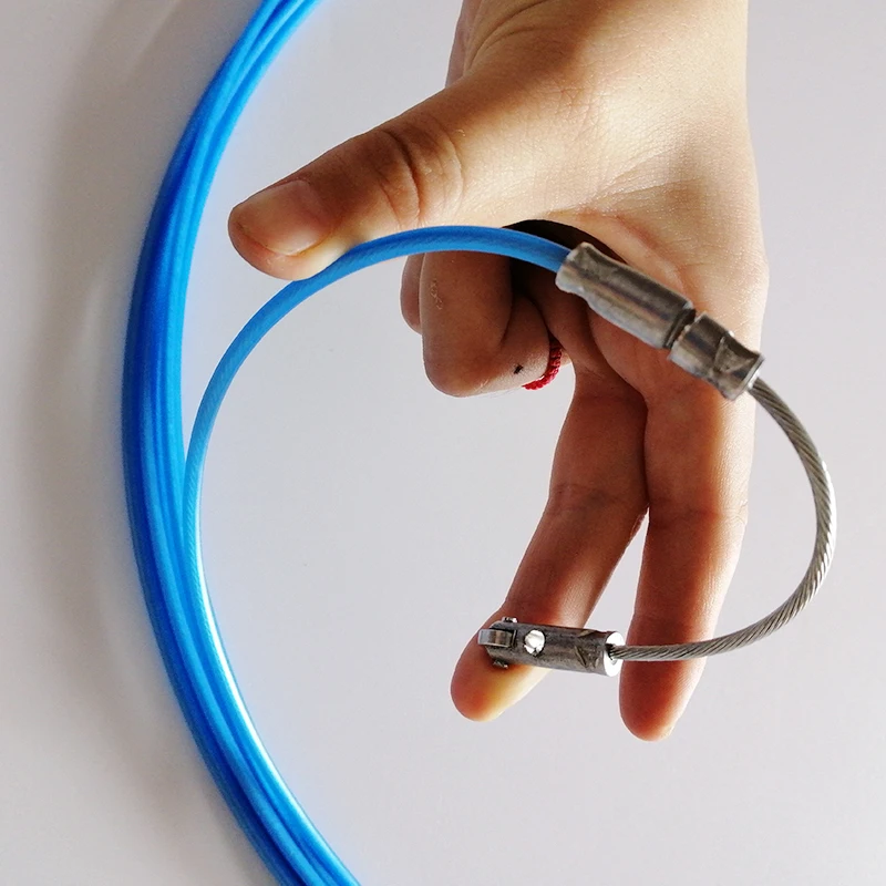 3mm 4 5 6 7 8 9 mm fiber optic installation tools patch cable connectors test equipment Flexible FRP Fiberglass wire puller