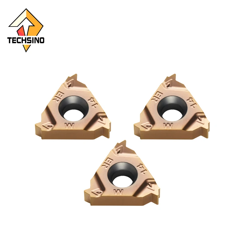 Hardstone Carbide Insert 16ERAG55 TS5225 CNC Turning Tool with PVD Coating for Internal Threading Inserts and Cutting Edge