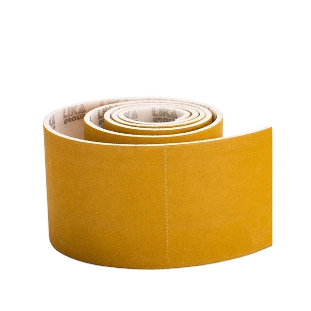 High Quality Abrasive Sandpaper Sponge Wear-Resistance Yellow Sanding Sponge Roll For Metal Cleaning