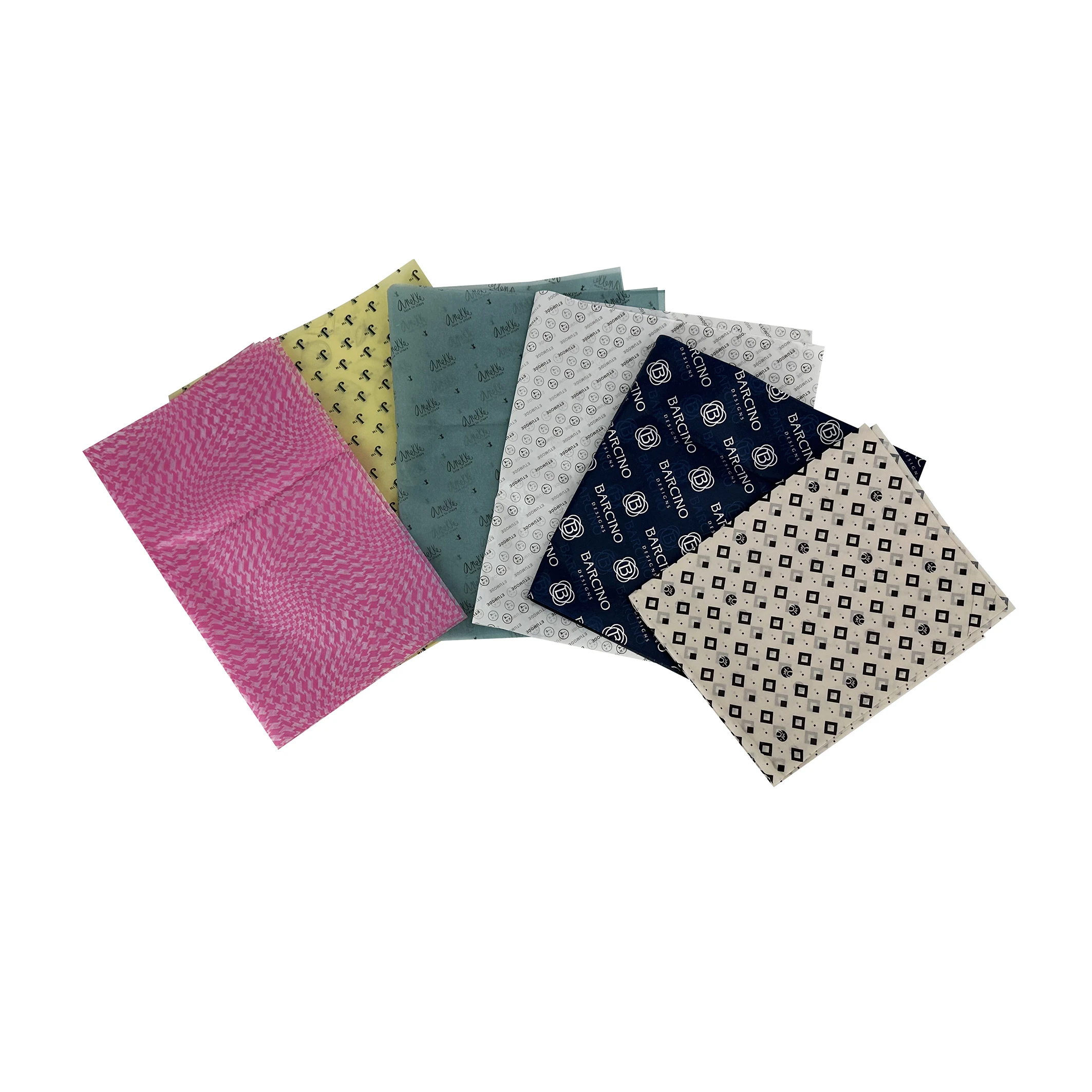 S1 Custom Logo 17g Snow Pear Paper Colorful Romantic Arts Crafts Fashion Floral  Gift Wrapping Moisture Proof Copy Paper
