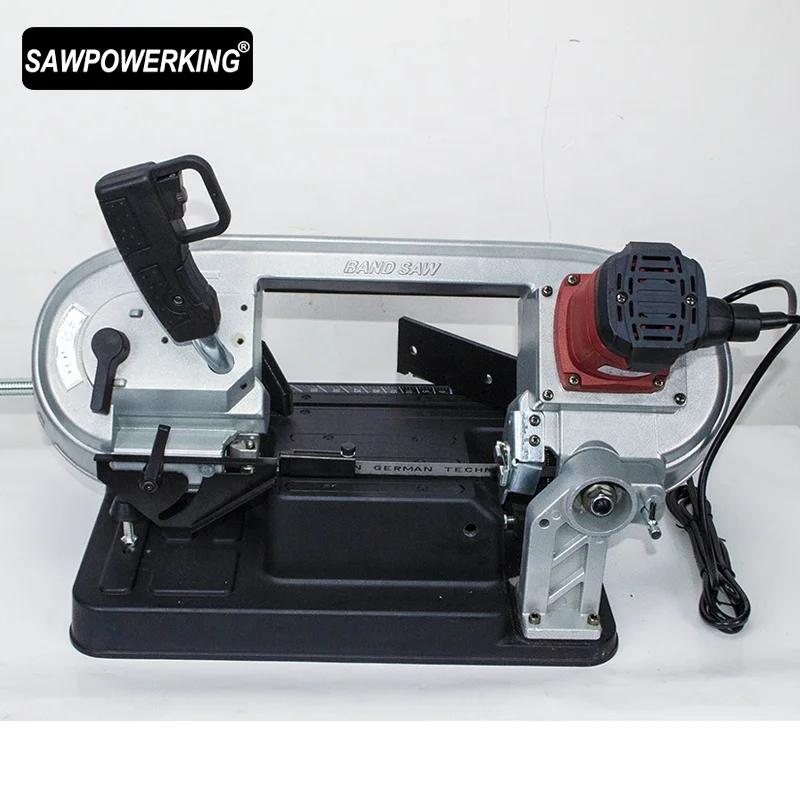 SAWPOWERKING  4-1/2' metal wood cutting portable band saw machine