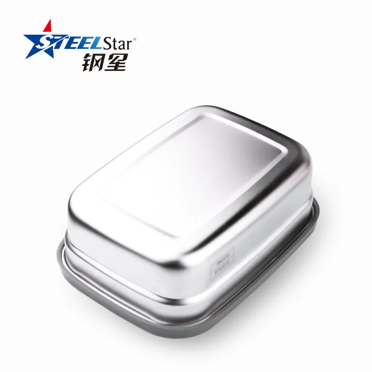 
High Quality Stainless Steel Food Container sets 6pcs,Bento Box Silicone with pp Lids Food Packaging 