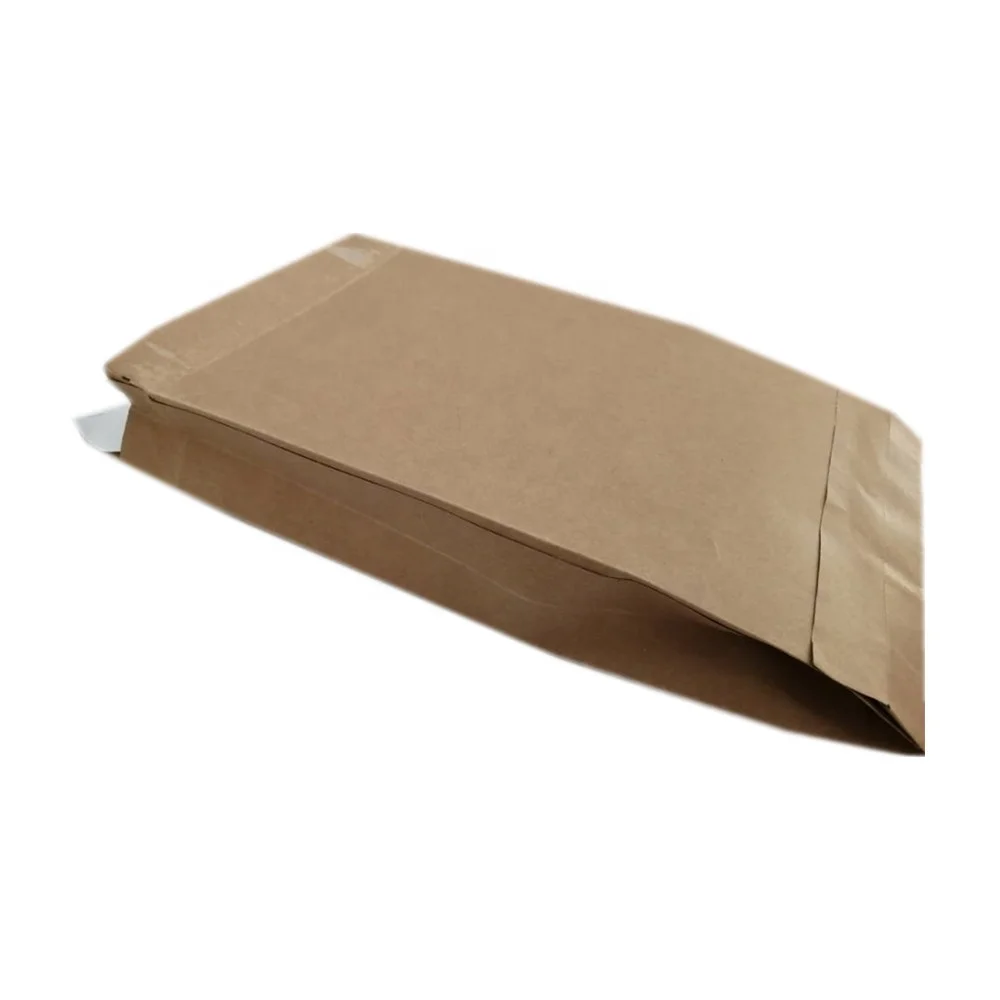 Self	seal custom	logo flat kraft gusset rigid cardboard mailers hard envelopes for shipping