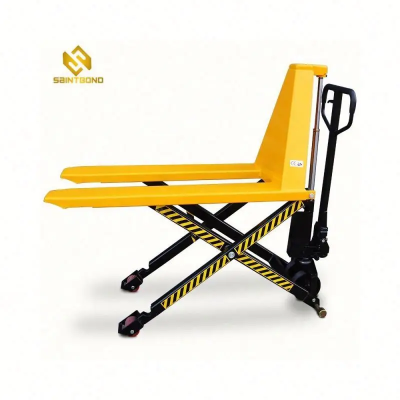 JF01  Hand Pallet scissor 2200lbs capacity hydraulic high lift truck manual pallet truck