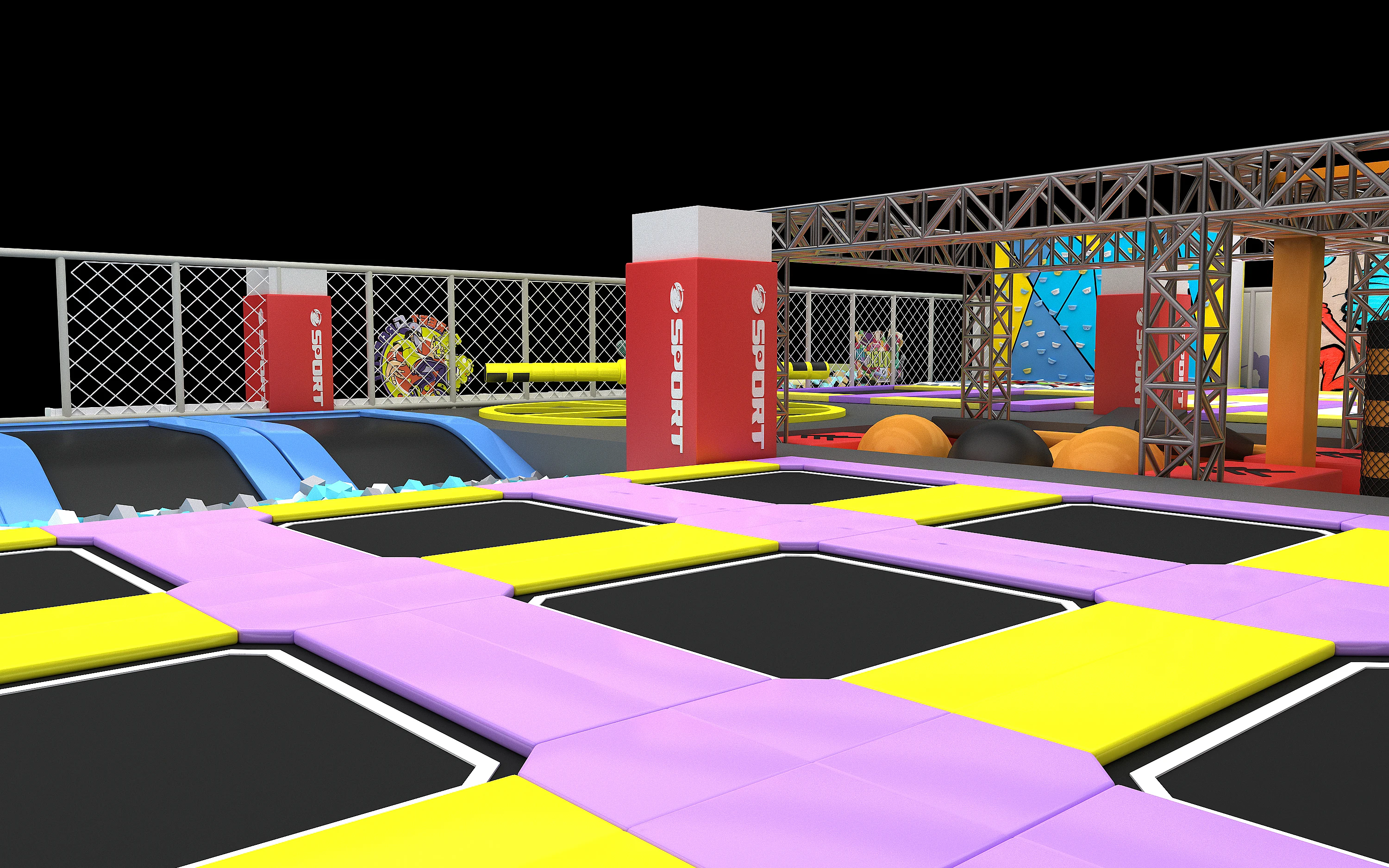 trampoline jumping outdoor trampoline mini steel trampoline for gym