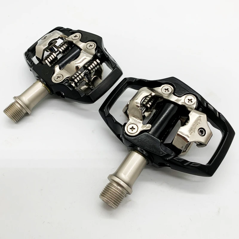 Taozik TPL08 SPD Aluminum Alloy Bearings DU SHINOMA Self Lock Self-locking Mountain Bike Pedal with Cleat