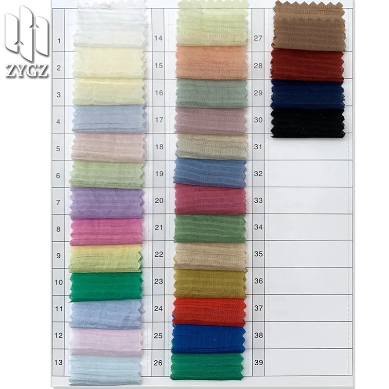 New Tencel nylon blended crepe fabric lightweight breathable crepe fabric rayon wholesale