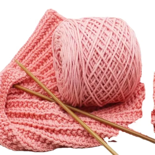 Заводская Высококачественная длинная Штапельная пряжа из Хлопчатобумажной Ваты для рукоделия, плетеная ковровая дорожка, шерстяная пряжа для вышивки