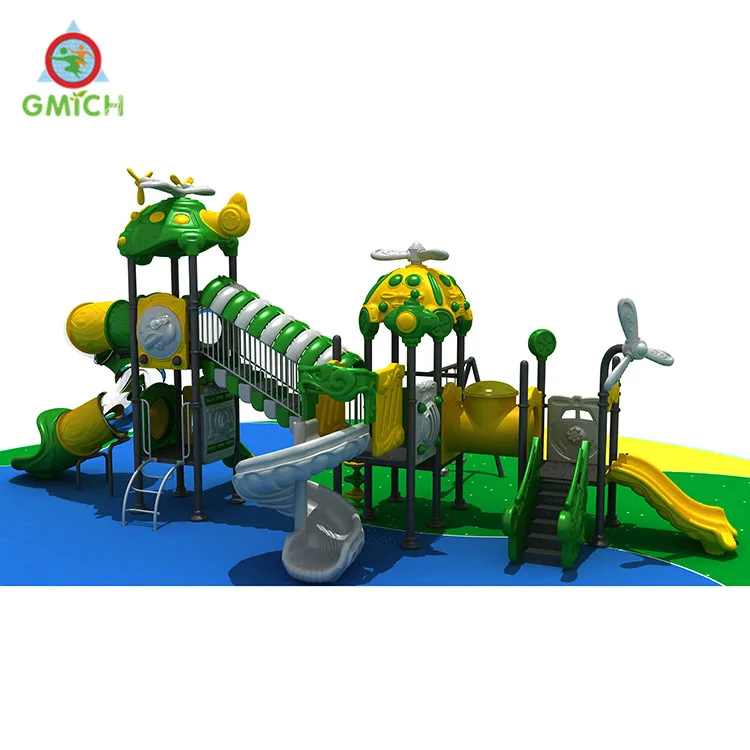 JMQ-G001A Top selling colorful school slides set slide used plastic playground slide