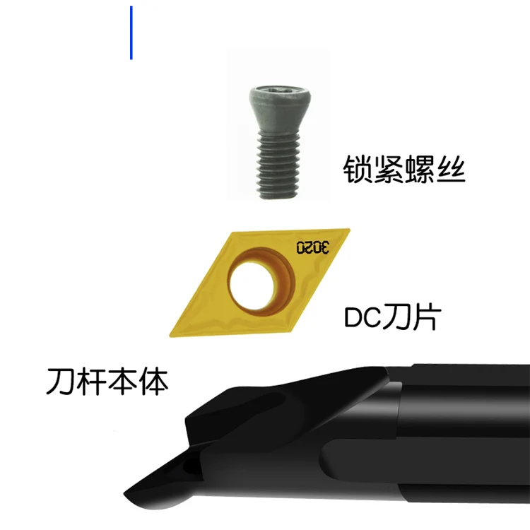 Screw Clamp Locking Tool Cnc Turning Insert Lathe Hole Rod Inner Hole Tool