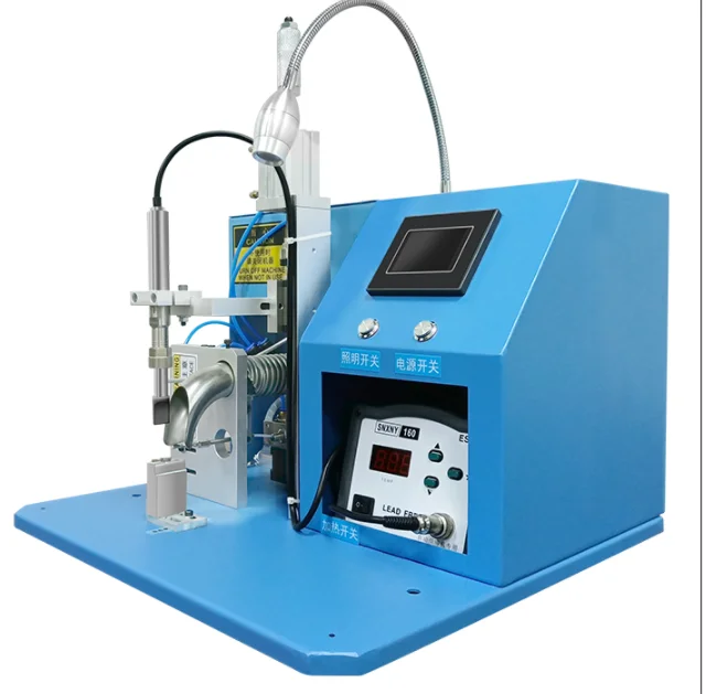 Door to door service ,  Semi automatic soldering machine for USB  cable,semi soldering machine