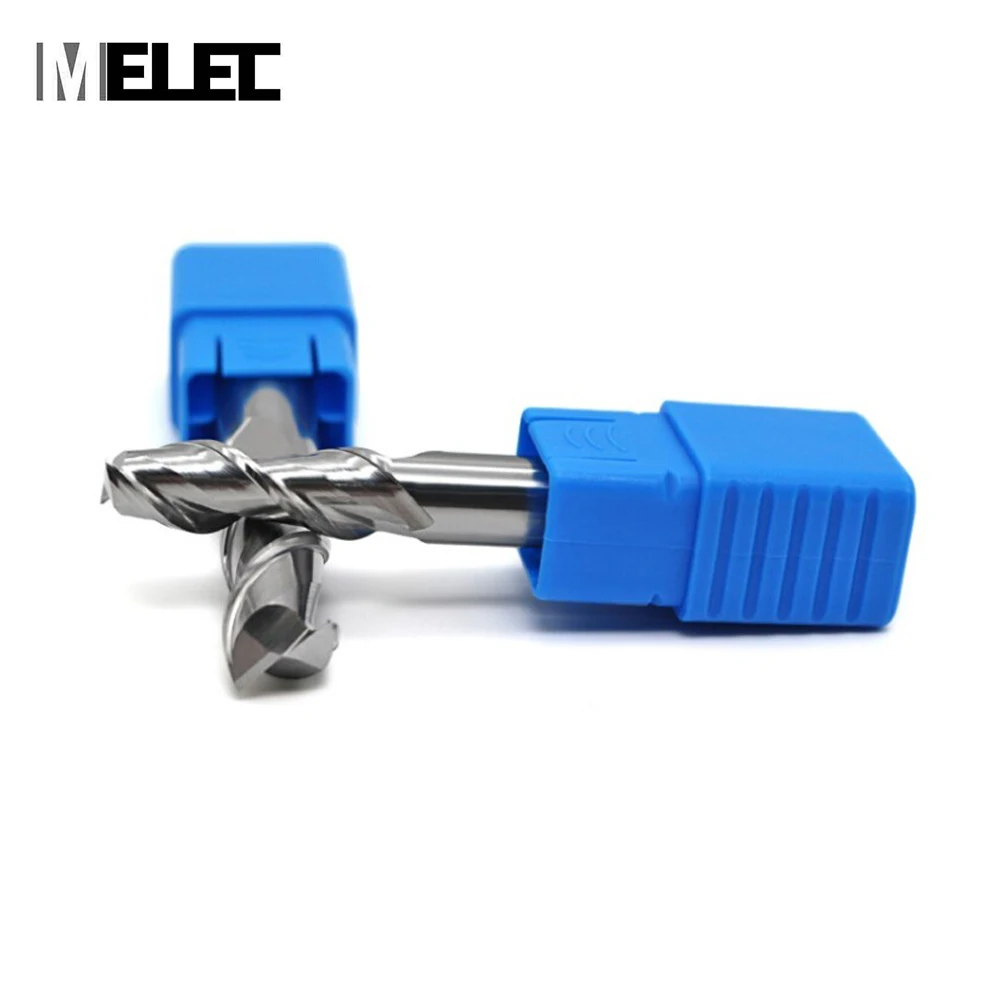 Фреза из твердого сплава с 2 канавками MELEC aluminium hrc55 D20 * 45 100 мм