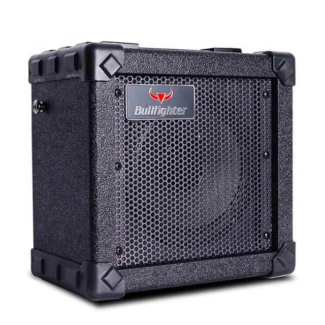 Bullfighter 30watts black rechargeable electric and Acoustic Guitar Mini Amplifier for guitar