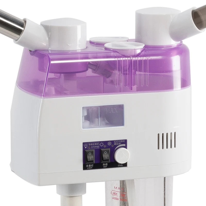 Made in China profesional cold and hot ozone nanoion vapor facial standby  steamer