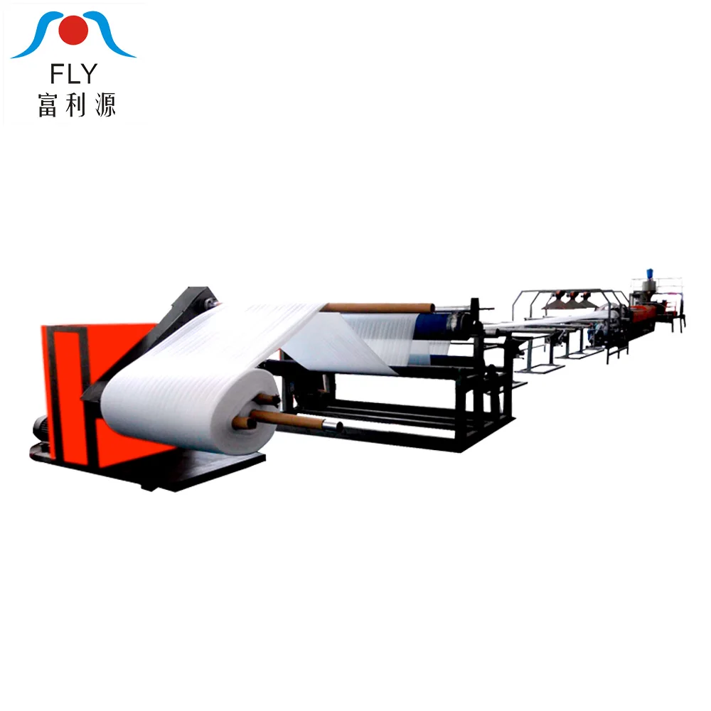 Factory Export Polyurethane Production Line Epe Foam Sheet Making Machines 2000mm Extruder