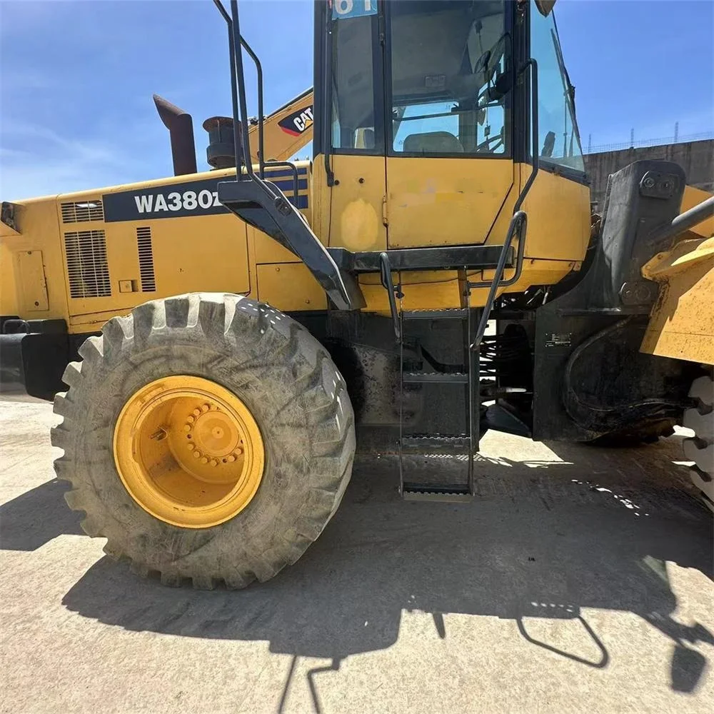 used loader komatsu wa380 japan original almost new WA100 WA200 WA300 WA380  wa320 wa420 wa470 practical high quality