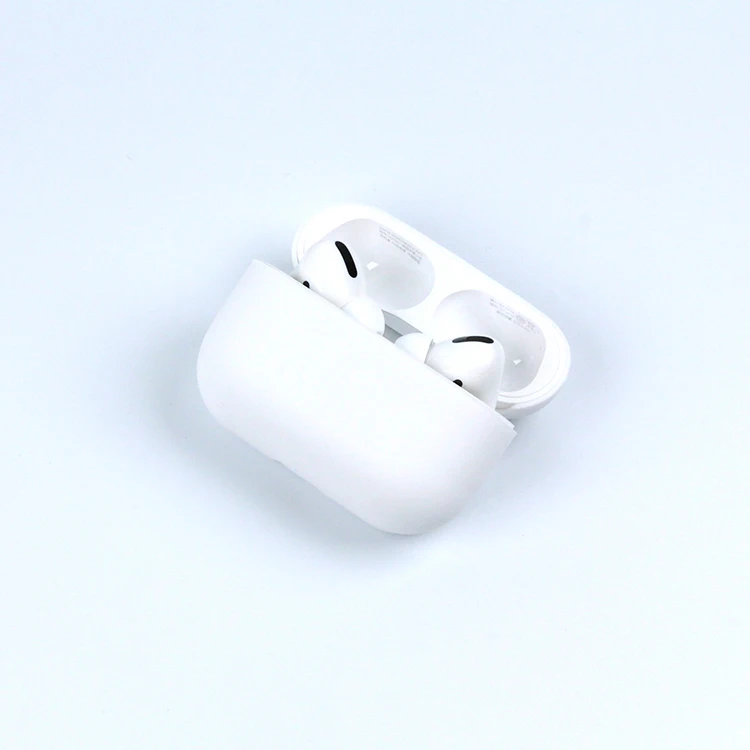 Мягкий чехол для наушников с беспроводной зарядкой Apple Airpods