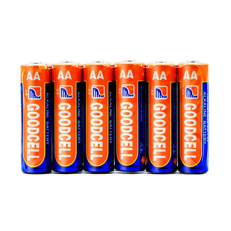 High Quality 10 Years Shelf Life 1.5V Non Rechargeable 1.5v Alkaline Battery AA AM-3 LR6 Cell for Toys MP3 Camera
