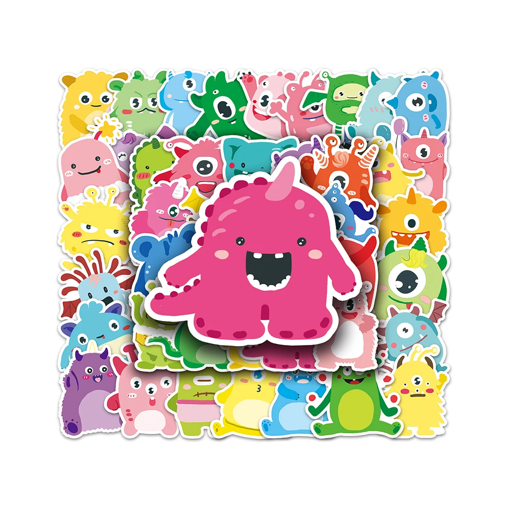 Personalized Logo Design Stickers Custom Adhesive Paper Vinyl Label Die Cut Anime Stickers