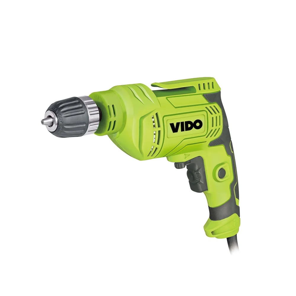 VIDO прочная медная маленькая 450 Вт 10 мм Ручная сверлильная машина Мини Портативная электрическая дрель
