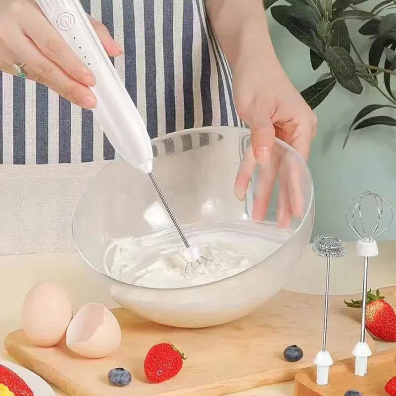 Automatic Coffee Mixer Frother Milk Electric Rechargeable Milk Frother