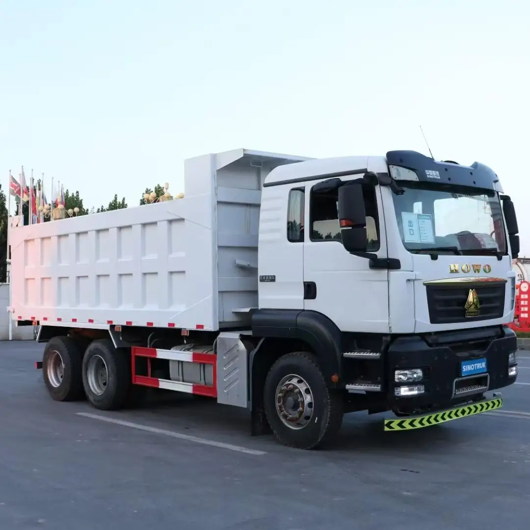 Howo T5G Dump Truck Is The First Choice For Efficient Cargo Transportation On Construction Sites