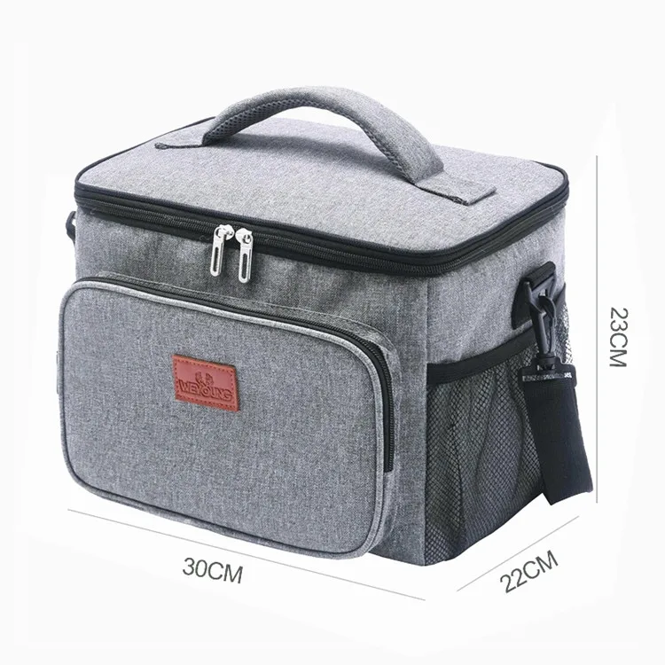 portable waterproof camping picnic Insulation Bento bags camping food bag aluminum foil insulated cooler bag