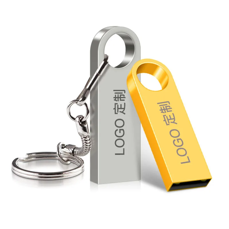 Custom Logo Memorias Usb Flash Drive Metal Pendrives Usb Key Stick Disk Memory Flash Usb