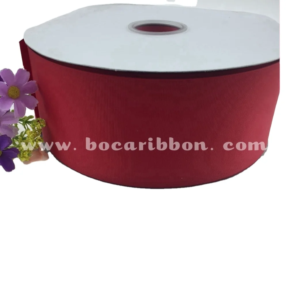 9mm 22mm 38mm 75mm solid grosgrain ribbon (accept custom logo printing)