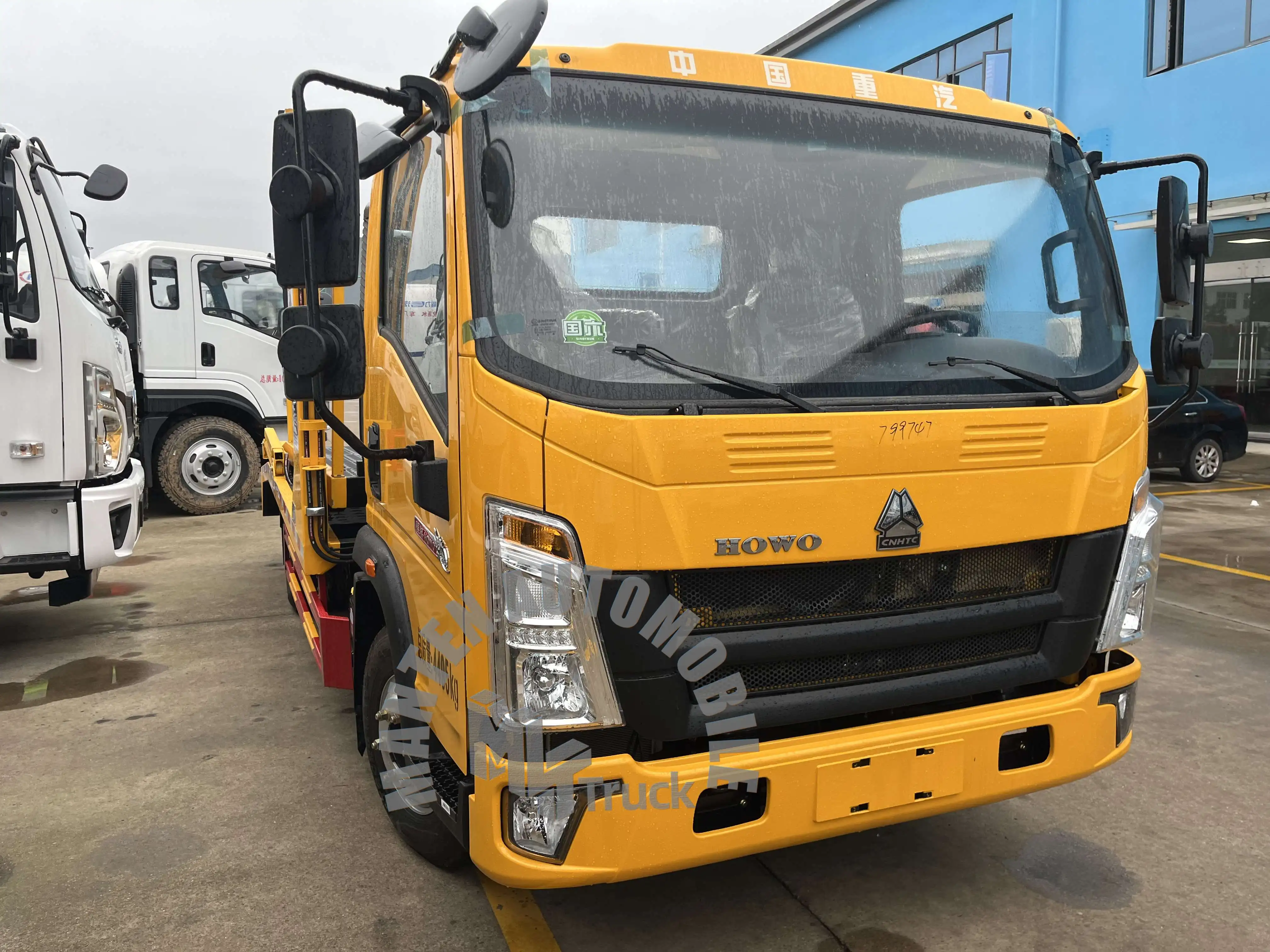 Горячая распродажа гидравлический автоматический зажимной автомобиль Howo 4x2 5 тонн тяжелые эвакуаторы