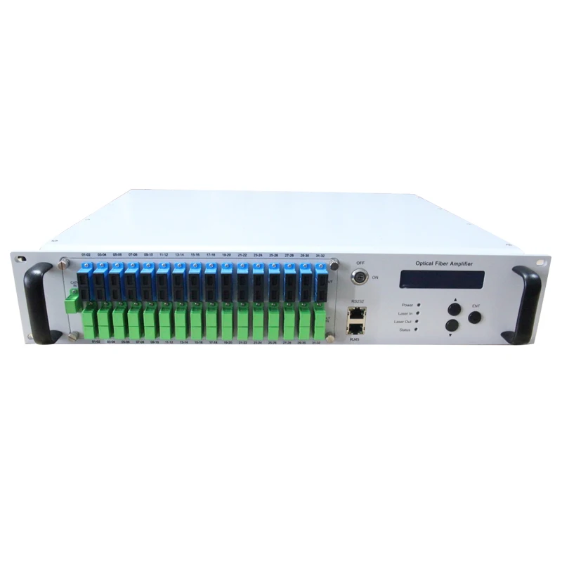  CATV 1550 PON WDM EDFA 8 16 32 порт 19dBmW ~ 23 дБм волоконно-оптический