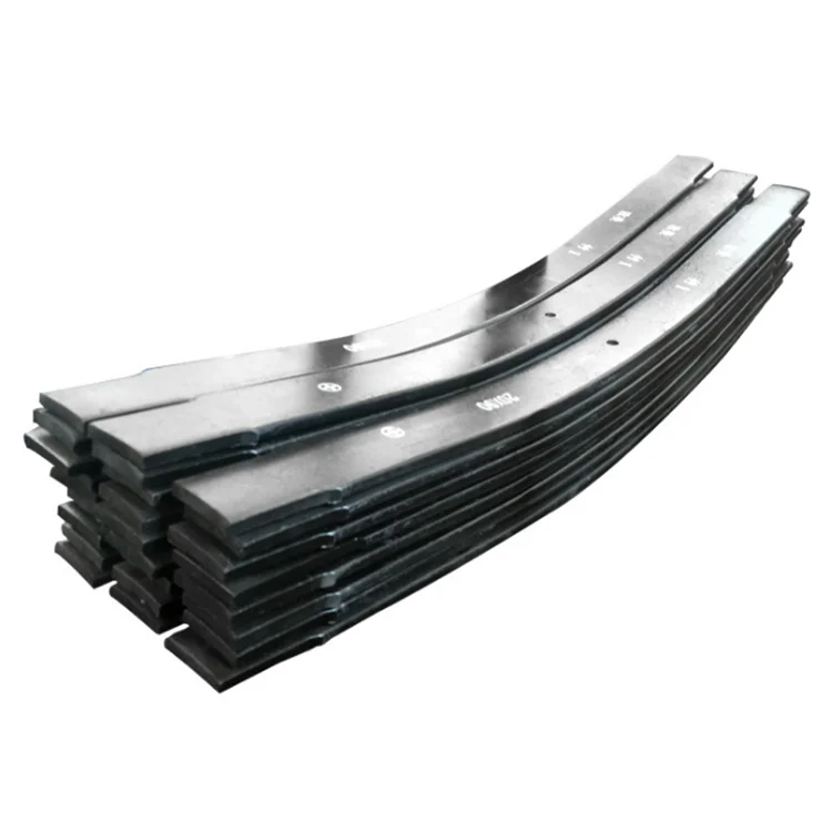 Для запасных частей прицепов грузовиков параболическая листовая пружина и различные листовые пружины Прямая продажа с завода из стали