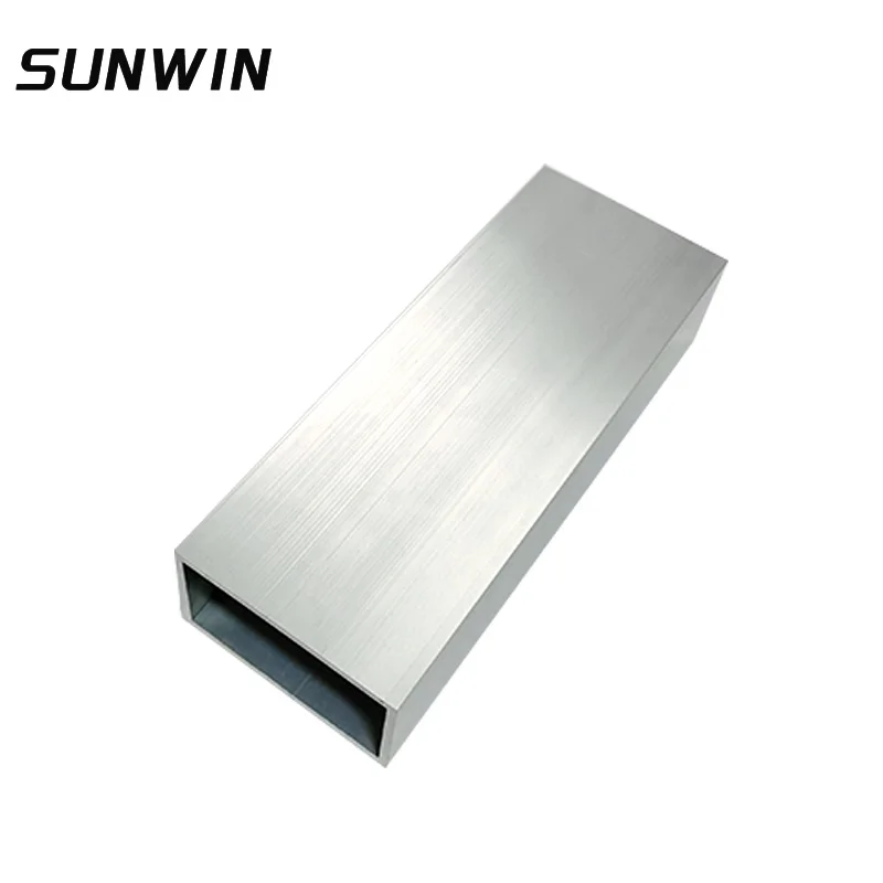 ISO9001 Certified 3 x 3 aluminum square tube square tube aluminum profile extrusion aluminum square tube pipe 4