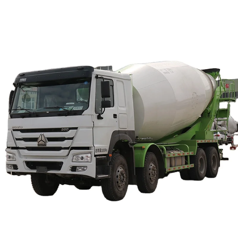 sinotruk howo concrete mixer truck CKD / SKD with supply capacity of 15-20 tons