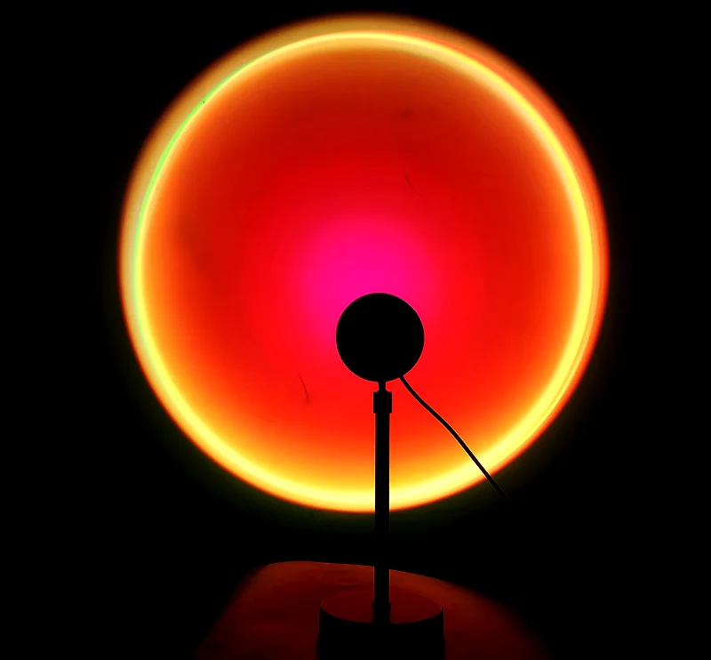 2024 New Product Sunset Projector Lamp RGB USB