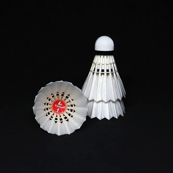 Fine Workmanship Wholesale International Competition Brand Badminton Ball Class A Duck Feather Customized Badminton