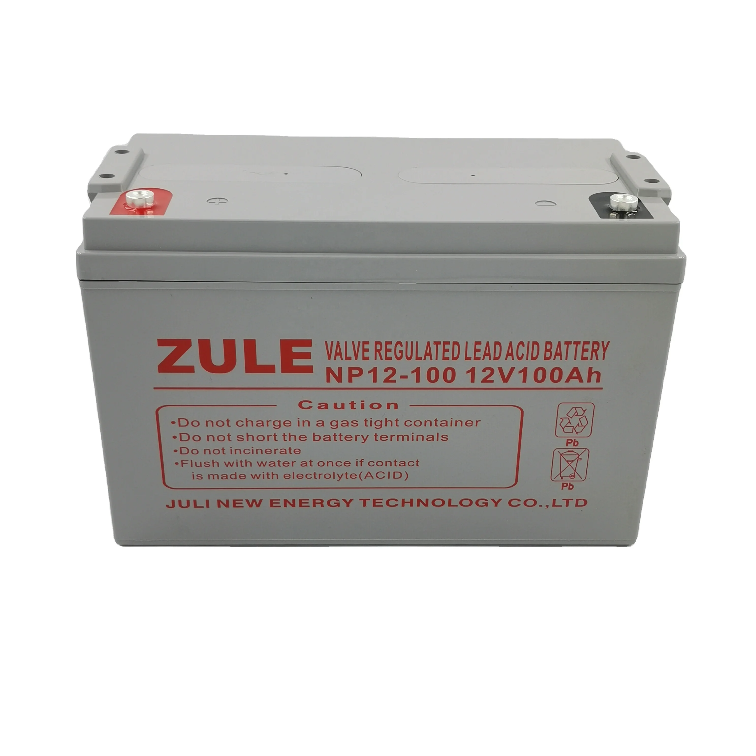 12 В свинцово-кислотная батарея, 100 А ч, долговечные аккумуляторные батареи Agm Vrla