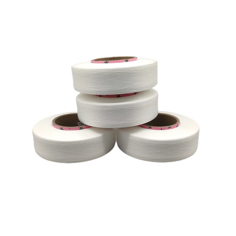 Лидер продаж белая эластичная пряжа 420D из спандекса от профессионального