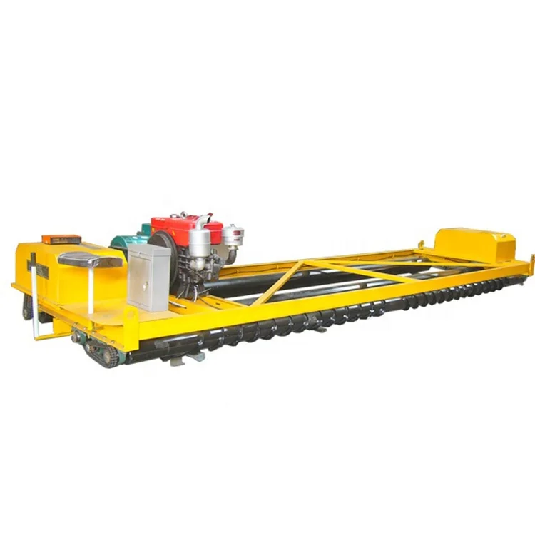 Diesel Engine Powered Mini 3-10m Width Asphalt Slip Form Concrete Paver YC219D For Sale